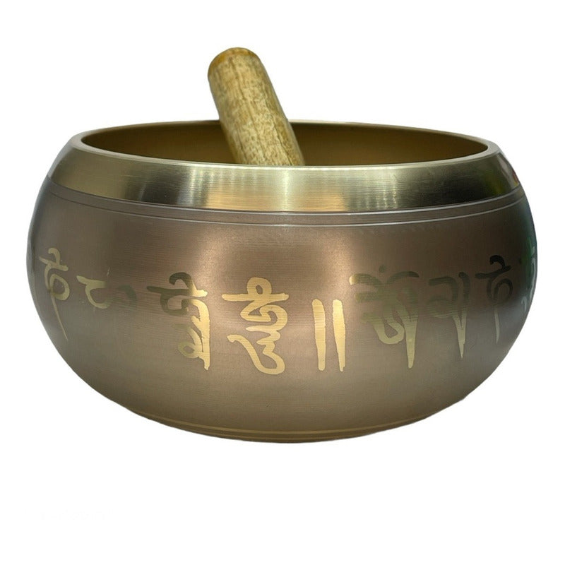 Cuenco Tibetano 18cm De Diámetro 7 Metales Importado Indu