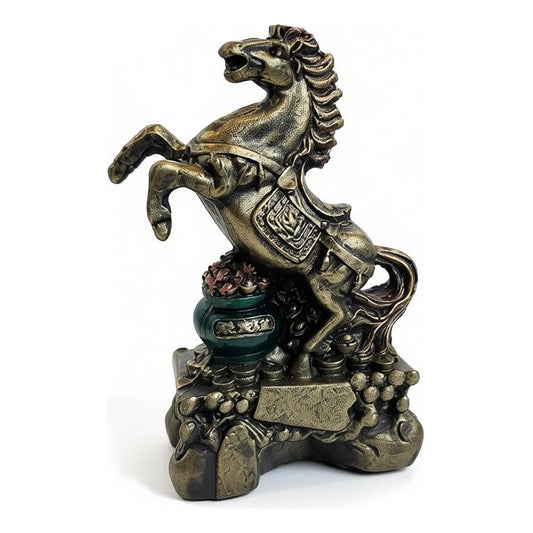 Caballo Figura De Resina Año Chino 8x5cm
