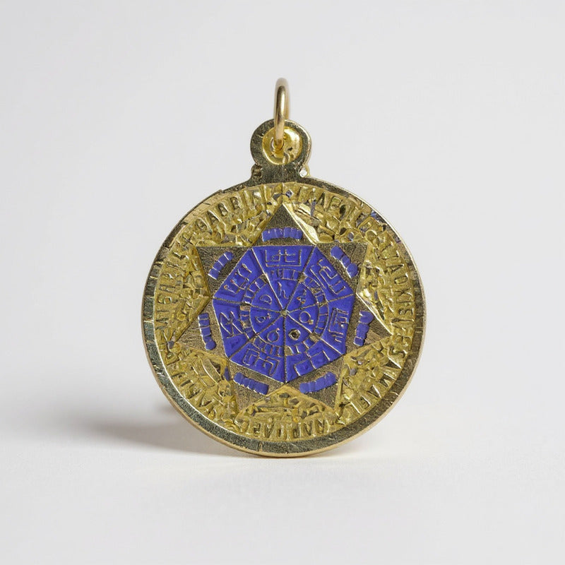 Sello Seite Arcangeles Metatron Dije Metal Encapsulado 25mm by HEREJE