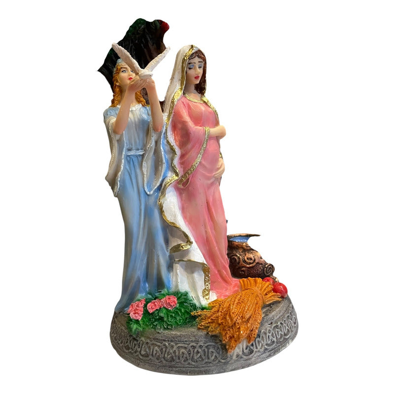 Triple Diosa Escultura De Resina 25cm De Altura Hecate