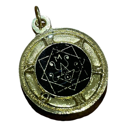 Mammon 25mm Dije Encapsulado Brillante Hereje Clássica.