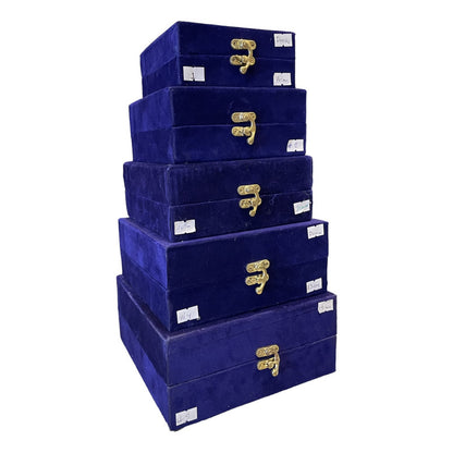 Cuenco Tibetano Lety Juego 5 Caja Dorado 7 Metales.