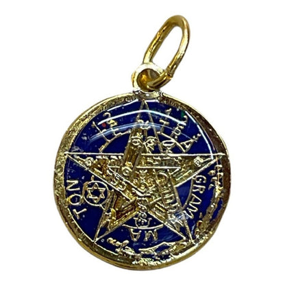Pentagrama O Tetragramatón Ritualizado 7 Metales Visibles