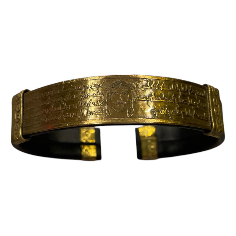 Brazalete Padre Nuestro Hebreo Tipo Piel