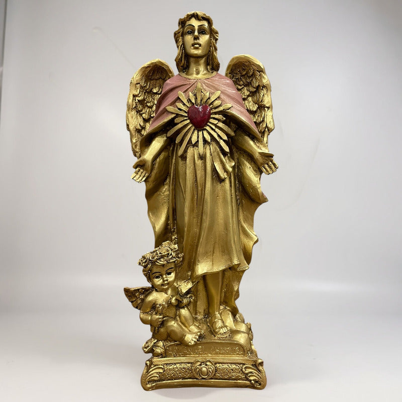 Esculturas De Resina Arcángeles De 24cm De Altura