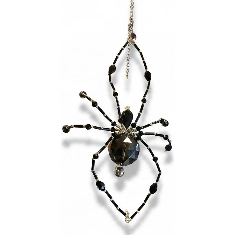 Suncatcher De Cristal En Forma De Araña 12cm Negro by HEREJE