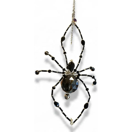 Suncatcher De Cristal En Forma De Araña 12cm Negro by HEREJE