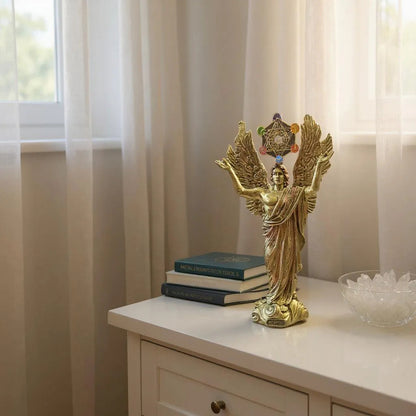 Metatron Arcangel Resina Nacional 34 Cm.