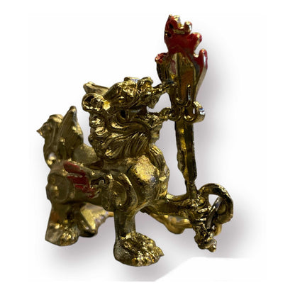 Llavero Piyao Espada Flamigera Metal.