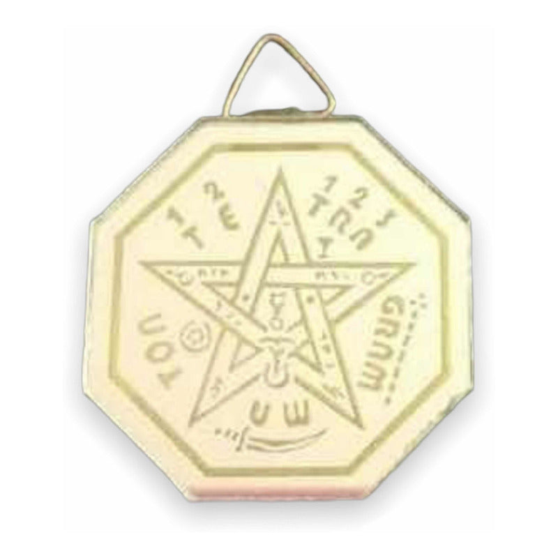 Tetragramaton 2 Espejo Grabado 5cm Cada Uno