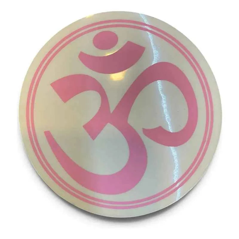 Estampa Om Hereje Rosa Circulo