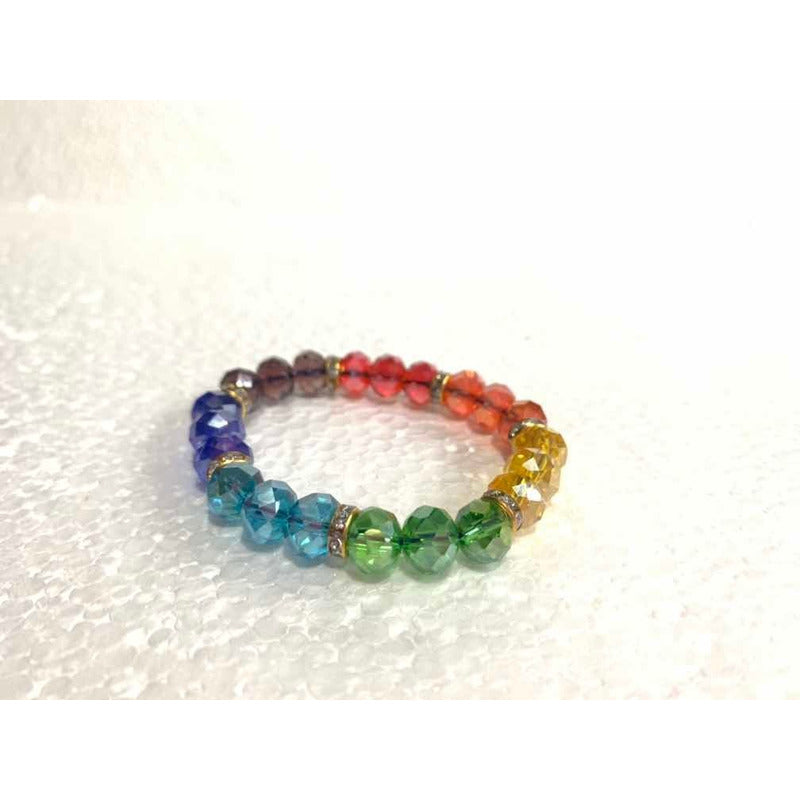 Pulsera 7 Chakras En Cristal