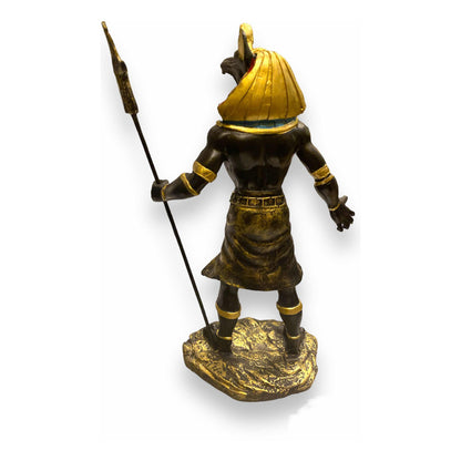 Anubis Flecha Figura De Resina 26cm