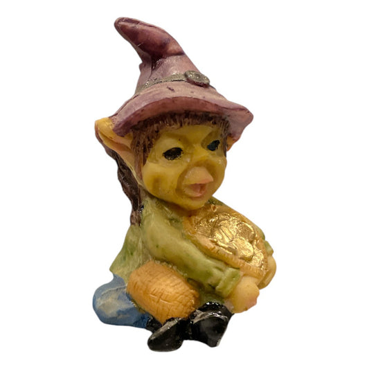 Duende De La Riqueza En Resina 5cm