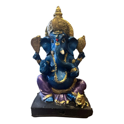 Ganesh Figura De Resina 24cm De Alto.