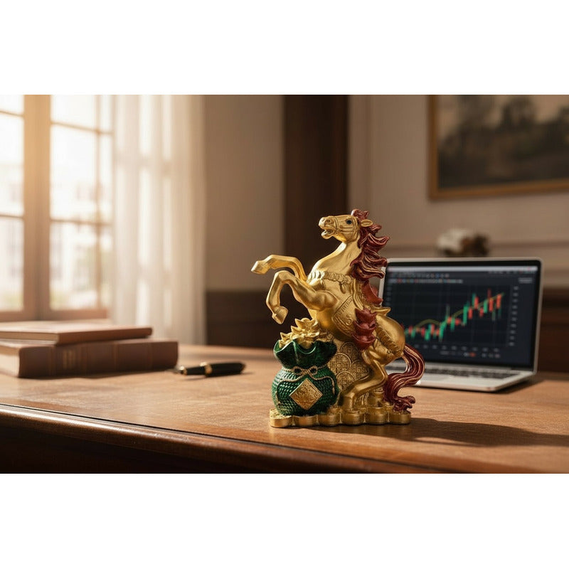 Caballo Del Año Chino 14.5cm De Altura