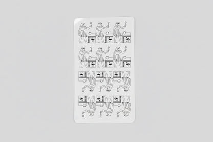 Tarot Egipcio + Instructivo + Amuleto + Morral Import 12.5cm