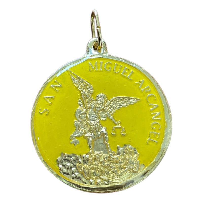 San Miguel Medalla Dorada Y Encapsulada 30mm Varios Colores