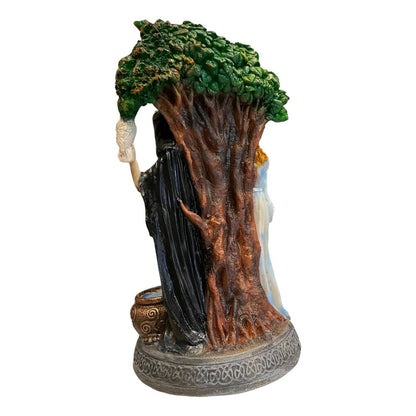 Triple Diosa Escultura De Resina 25cm De Altura Hecate