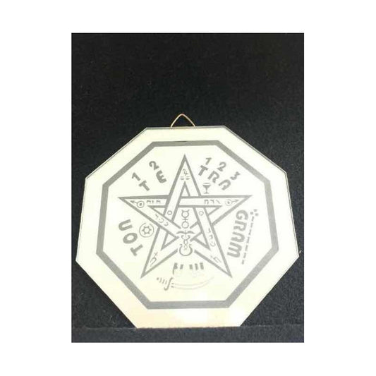 Tetragramaton 12cm Espejo Grabado
