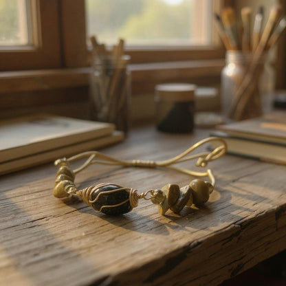 Pulsera Hereje Ajustable De Cuarzo