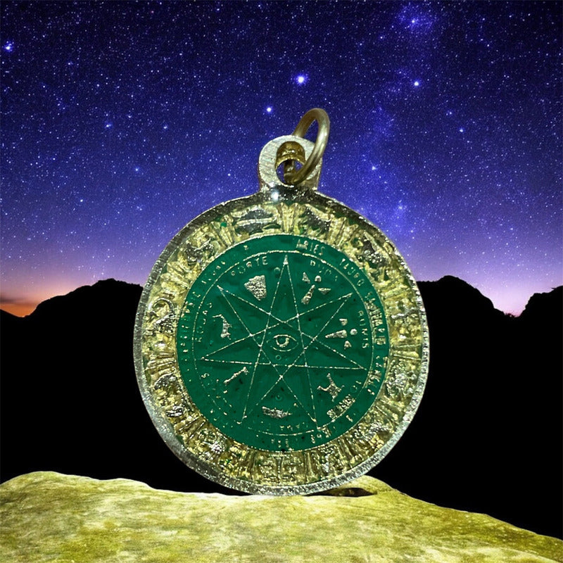 Dije Charm Hereje Estrella Zodiacal Brillante 25mm