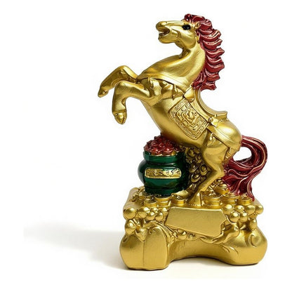 Caballo Figura De Resina Año Chino 8x5cm