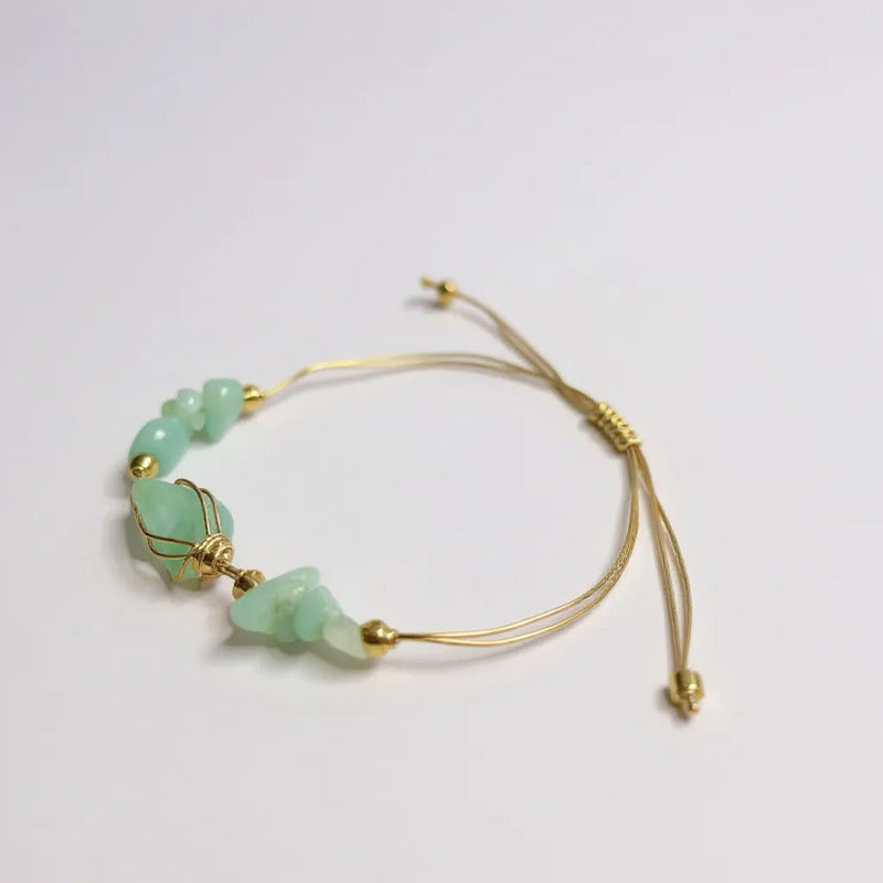 Pulsera Hereje Ajustable De Cuarzo