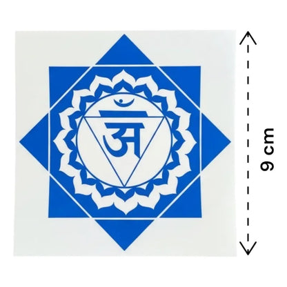 Estampas 7 Chakras Garganta Recorte by HEREJE