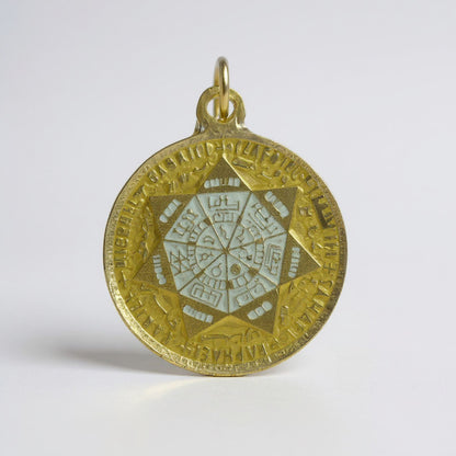 Sello Seite Arcangeles Metatron Dije Metal Encapsulado 25mm by HEREJE