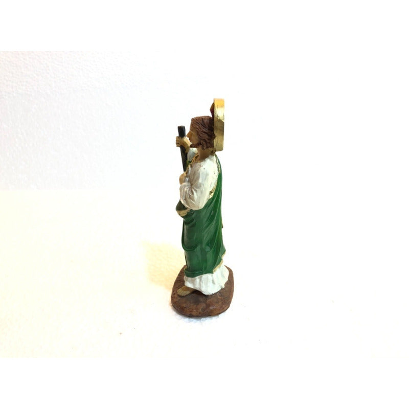 Figura San Judas Tadeo Resina 12.5cm