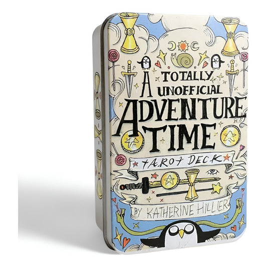 Tarot Hora De Aventura Caja De Metal