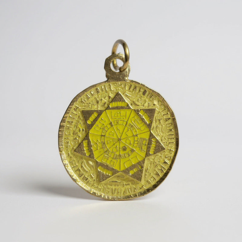 Sello Seite Arcangeles Metatron Dije Metal Encapsulado 30mm by HEREJE