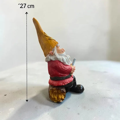 Gnomo De La Abundancia Y El Dinero Figura Decorativa 26 Cm A Rojo by HEREJE