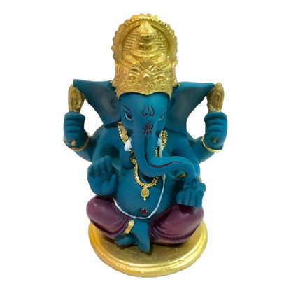 Ganesh Resina  Prosperidad 13.5 Cm Ritualizado