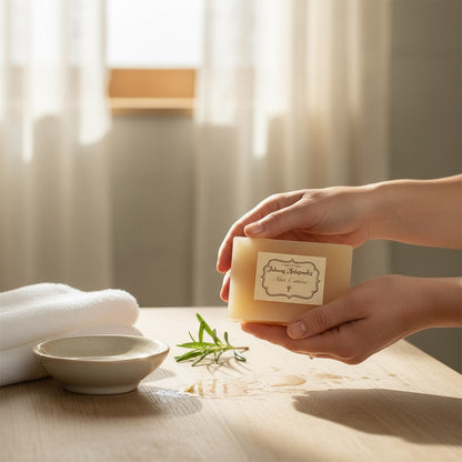 Jabon Artesanal 100 Gramos Aromas A Elegir 5x7x2cm