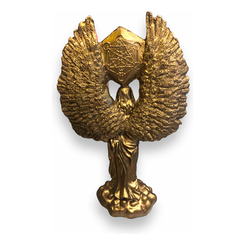 Metatron 22cm Bronce Figura De Resina