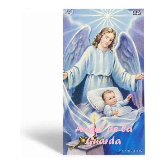 Estampas Coleccionables Esoterismo 5 Piezas Iguales Por Pac Angel De La Guarda Religióso