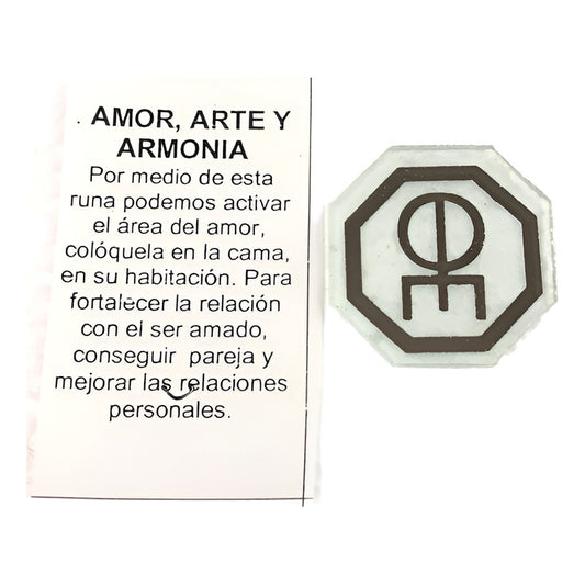 Amor Arte Y Armonía Ritualizado Y Serénado Amuleto