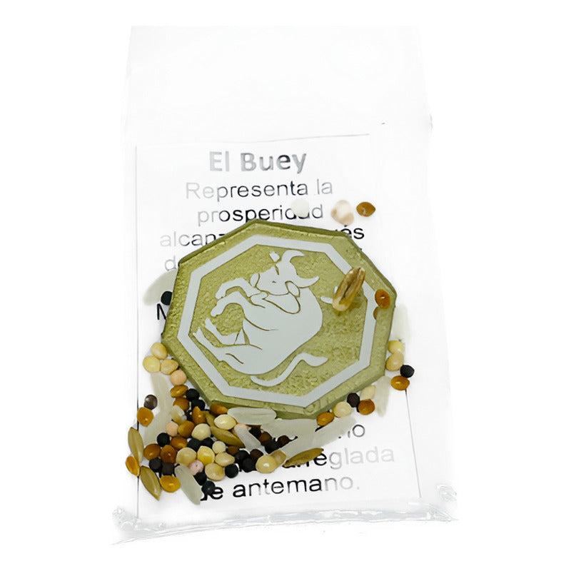 Buey Chino Amuleto 3cm