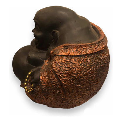 Buda Bola Figura De Resina