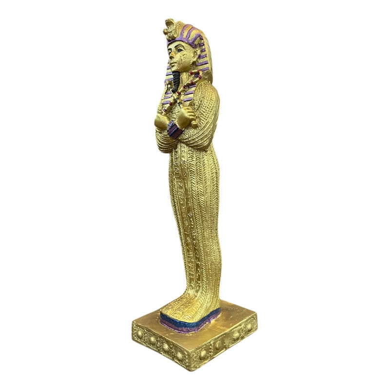 Tutankamon Escultura De Resina De 18 Cm De Altura Purpura by HEREJE