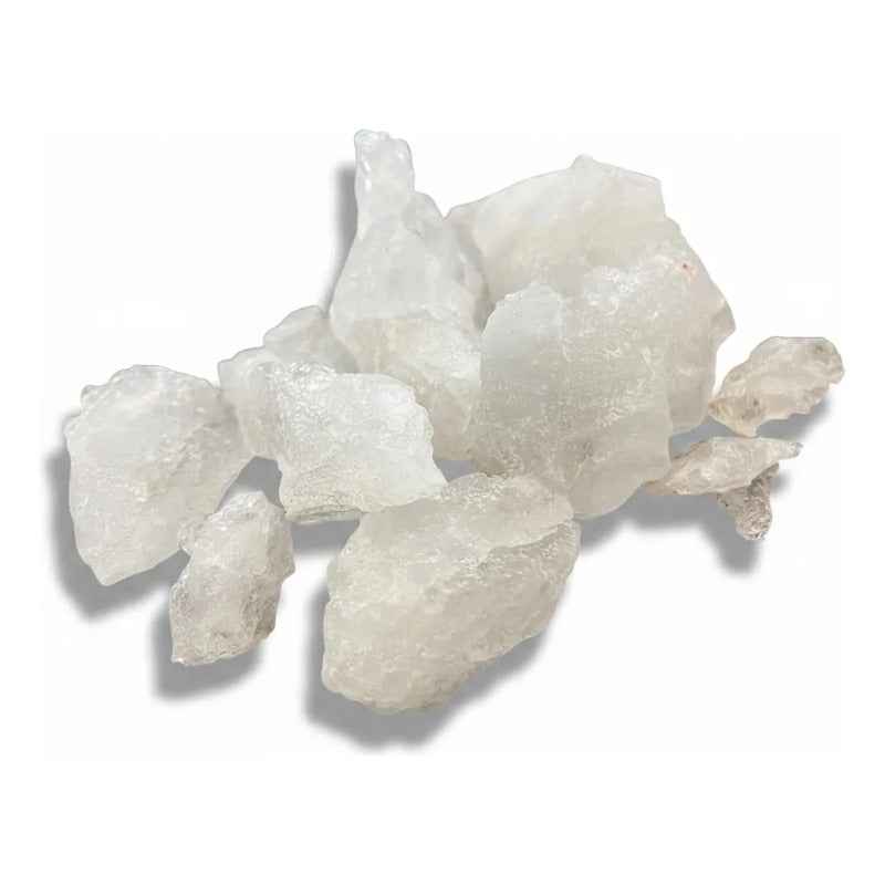 Piedras Semipreciosas Naturales Hereje Peso Variado 200 Gr. Alumbre