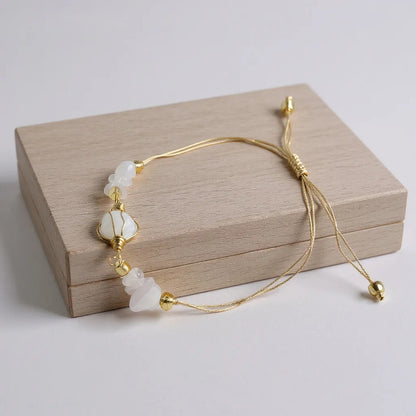 Pulsera Hereje Ajustable De Cuarzo