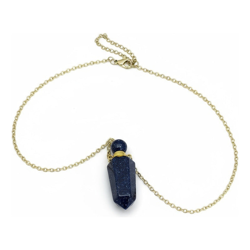 Cuarzo Amatista Rosa Blanco Varios Modelos Perfumero 4 Cm