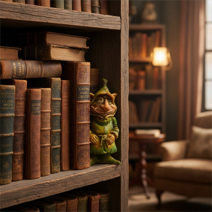 Duende Martillo Figura De Resina