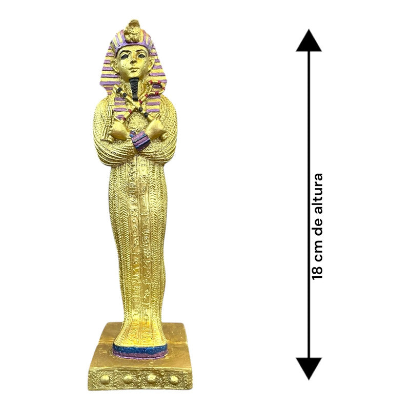 Tutankamon Escultura De Resina De 18 Cm De Altura Purpura by HEREJE