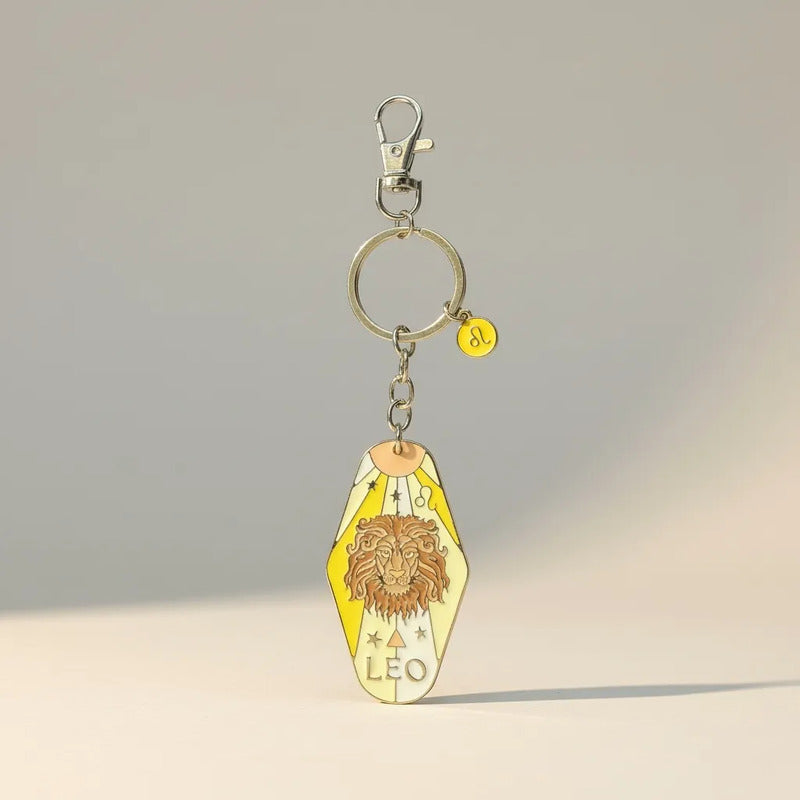 Llavero Zodiacal Hereje Diseño Astrológico Original Leo