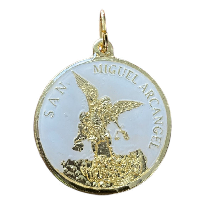 San Miguel Medalla Dorada Y Encapsulada 30mm Varios Colores