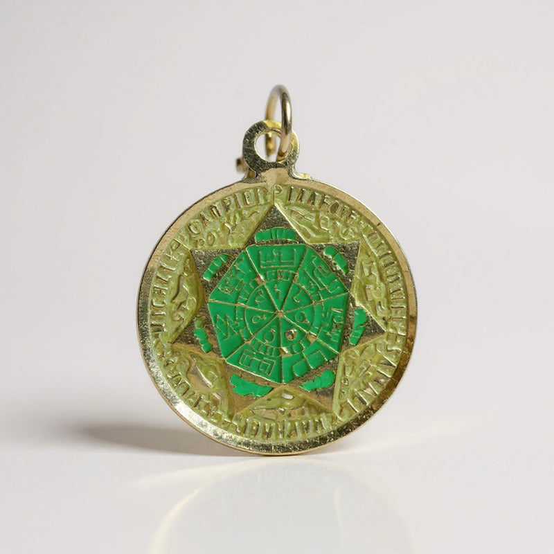 Sello Seite Arcangeles  Metatron Dije Metal Encapsulado 30mm